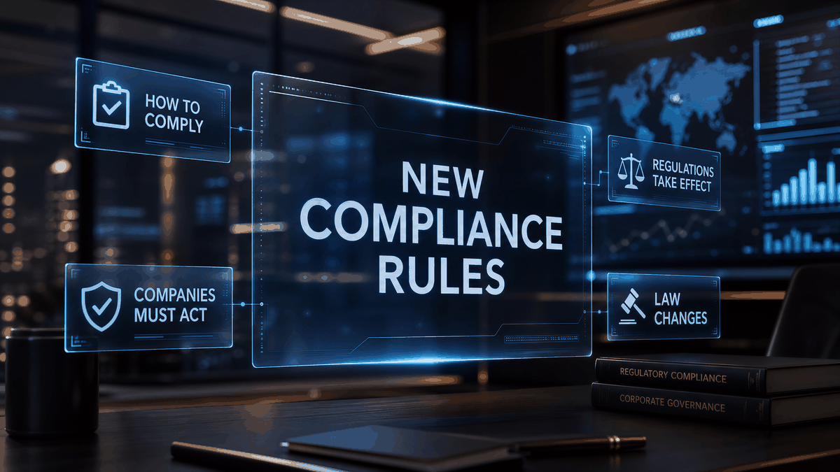 Compliance regulations dashboard